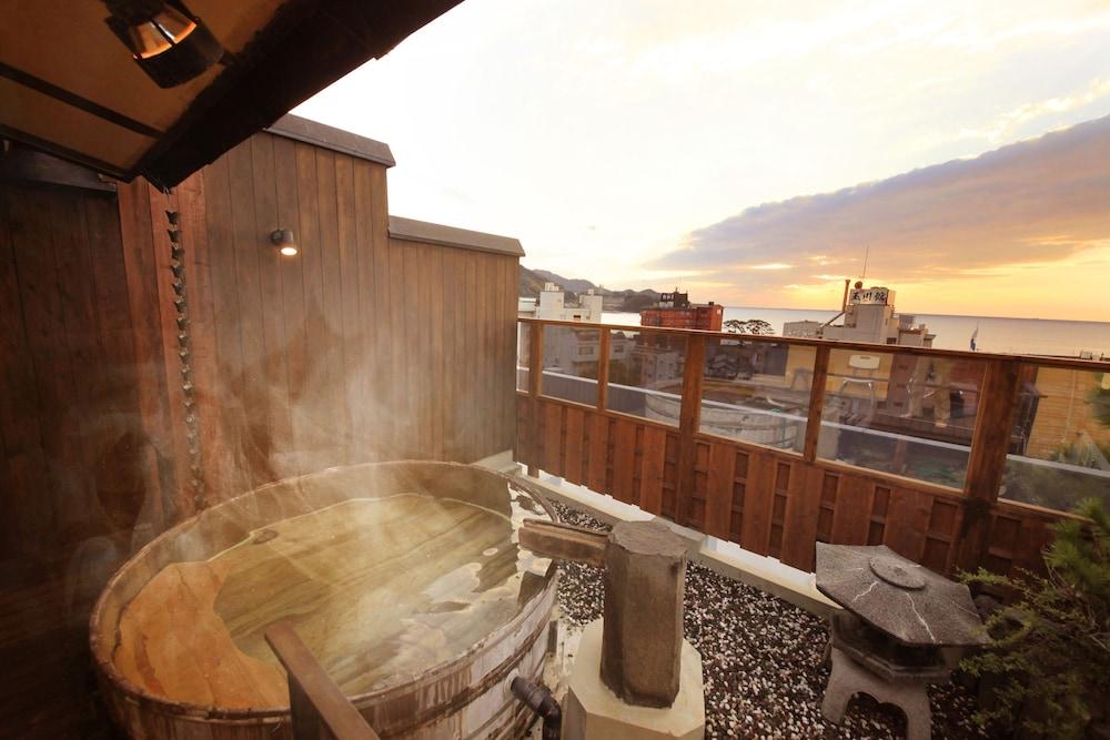 Atarayo Nishiizu Onsen Hotel Buitenkant foto