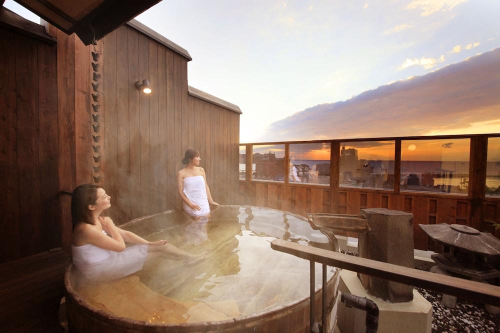 Atarayo Nishiizu Onsen Hotel Buitenkant foto